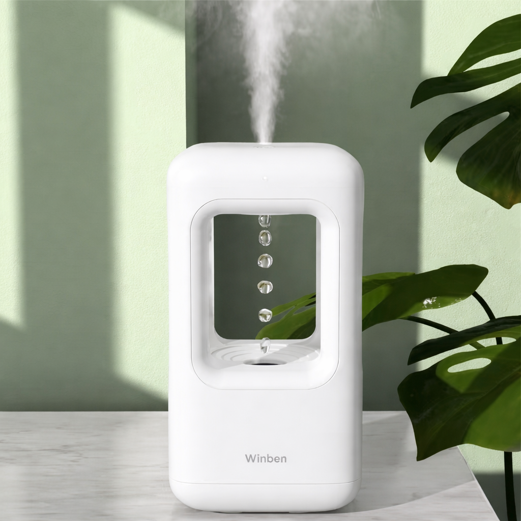 Desktop Humidifier for Plants & Bedroom - 20oz Cool Mist with Auto Shut-Off