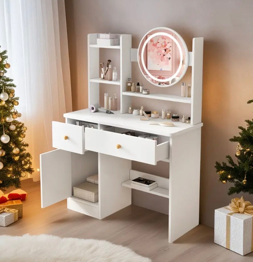 Modern touch screen vanity