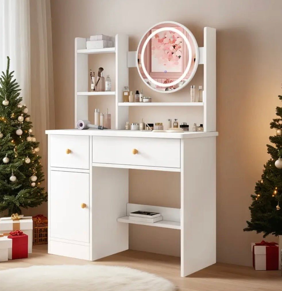 Modern touch screen vanity