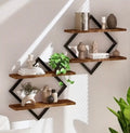 2pcs Wall Decor Floating Shelf
