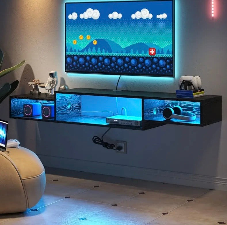 LED Floating TV Stand