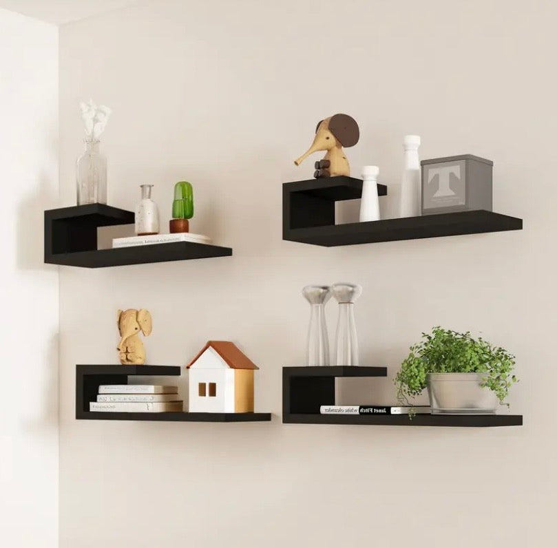 Modern Floating Shelves 4pc