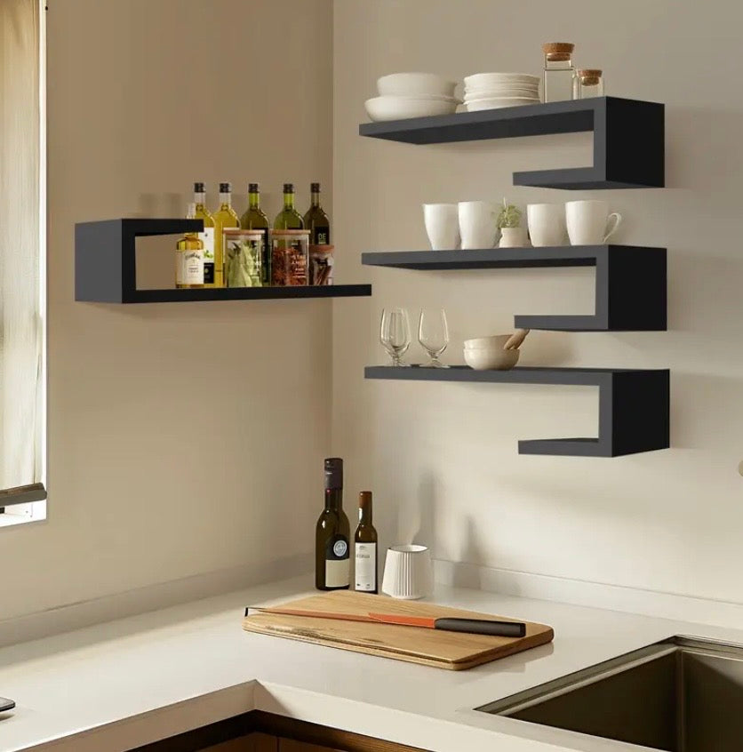 Modern Floating Shelves 4pc
