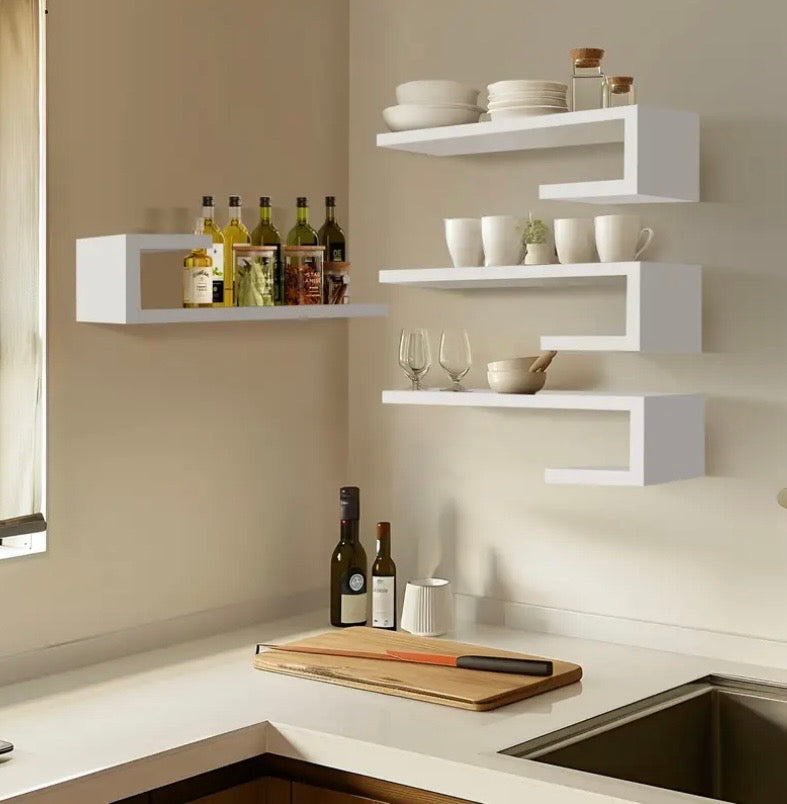 Modern Floating Shelves 4pc