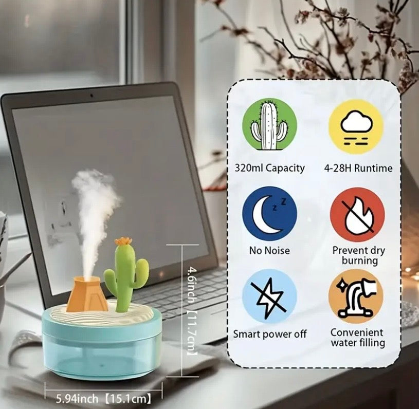 Pink Volcano Humidifier