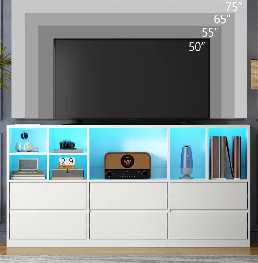 Wood Storage Dresser (without lights)