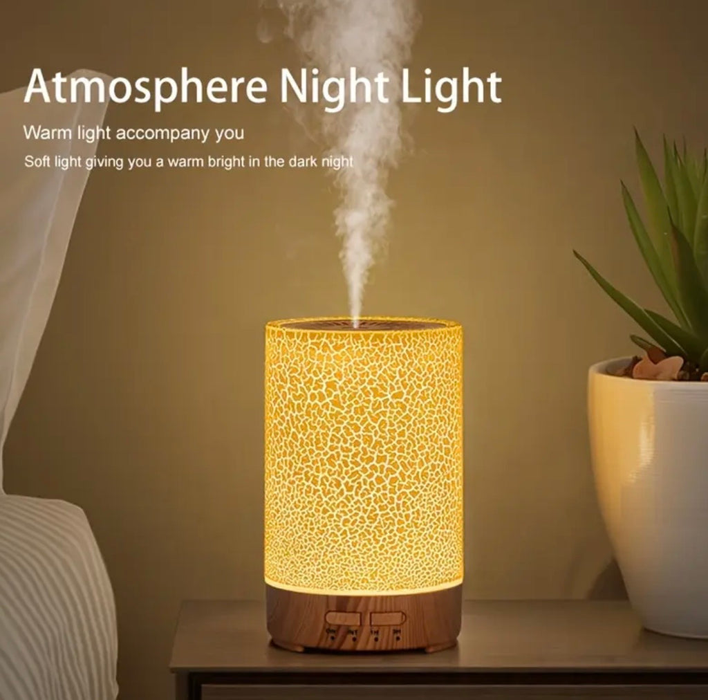Essential Oil Diffuser & Humidifier - Aromatherapy with Colorful LED Lights & Silent Operation