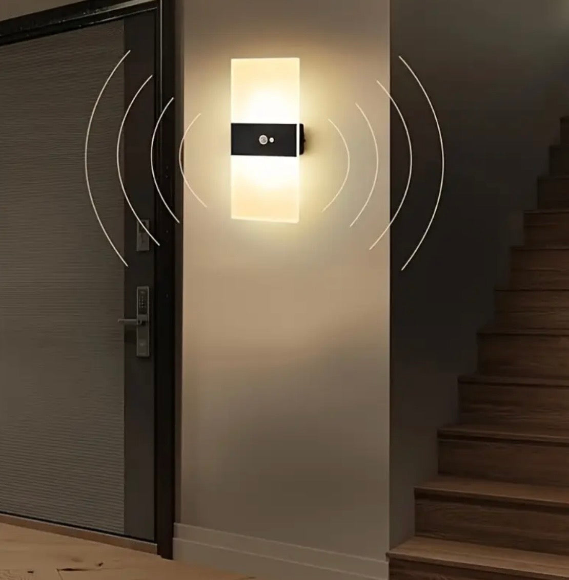 Rechargeable Motion Sensor Wall Light - Magnetic LED Night Light for Bedroom, Closet, Hallway & Stairs | Wireless & Portable