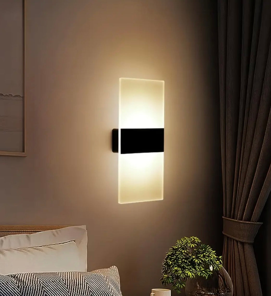 Rechargeable Motion Sensor Wall Light - Magnetic LED Night Light for Bedroom, Closet, Hallway & Stairs | Wireless & Portable
