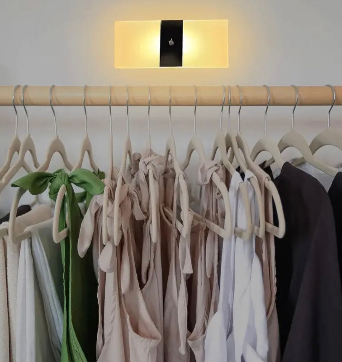 Rechargeable Motion Sensor Wall Light - Magnetic LED Night Light for Bedroom, Closet, Hallway & Stairs | Wireless & Portable