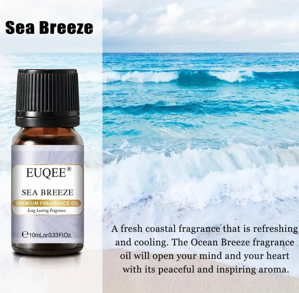 Holiday Island Fragrance Oil Set - 6 Tropical Scents (2oz Each) | Coconut, Pineapple & Beach-Inspired Aromatherapy Oils