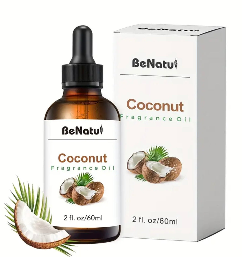 Coconut Vanilla Essential Oil - Tropical Aromatherapy Blend for Diffusers (4oz/120ml) | Sweet Warm Scent