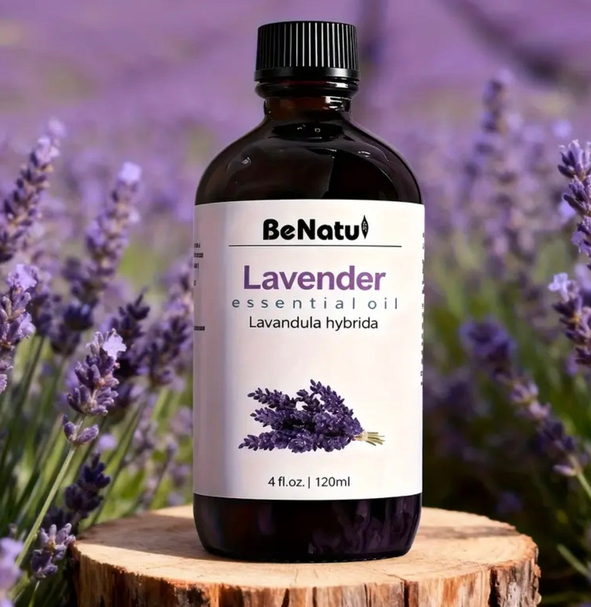 Lavender Essential Oil - Pure Premium Grade for Diffusers (4oz/120ml) | Calming & Relaxing Aromatherapy