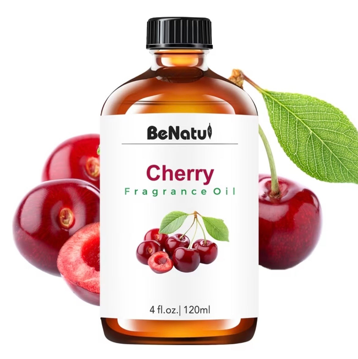 Cherry Essential Oil - Pure Premium Grade for Diffusers (4oz/120ml) | Sweet Fruity Aromatherapy