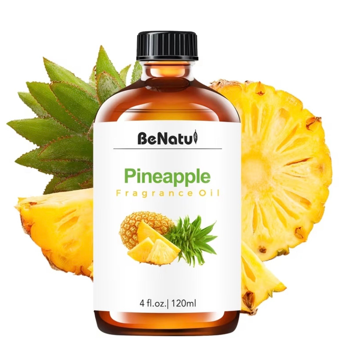Pineapple Essential Oil - Tropical Aromatherapy Blend for Diffusers (4oz/120ml) | Sweet Uplifting Scent