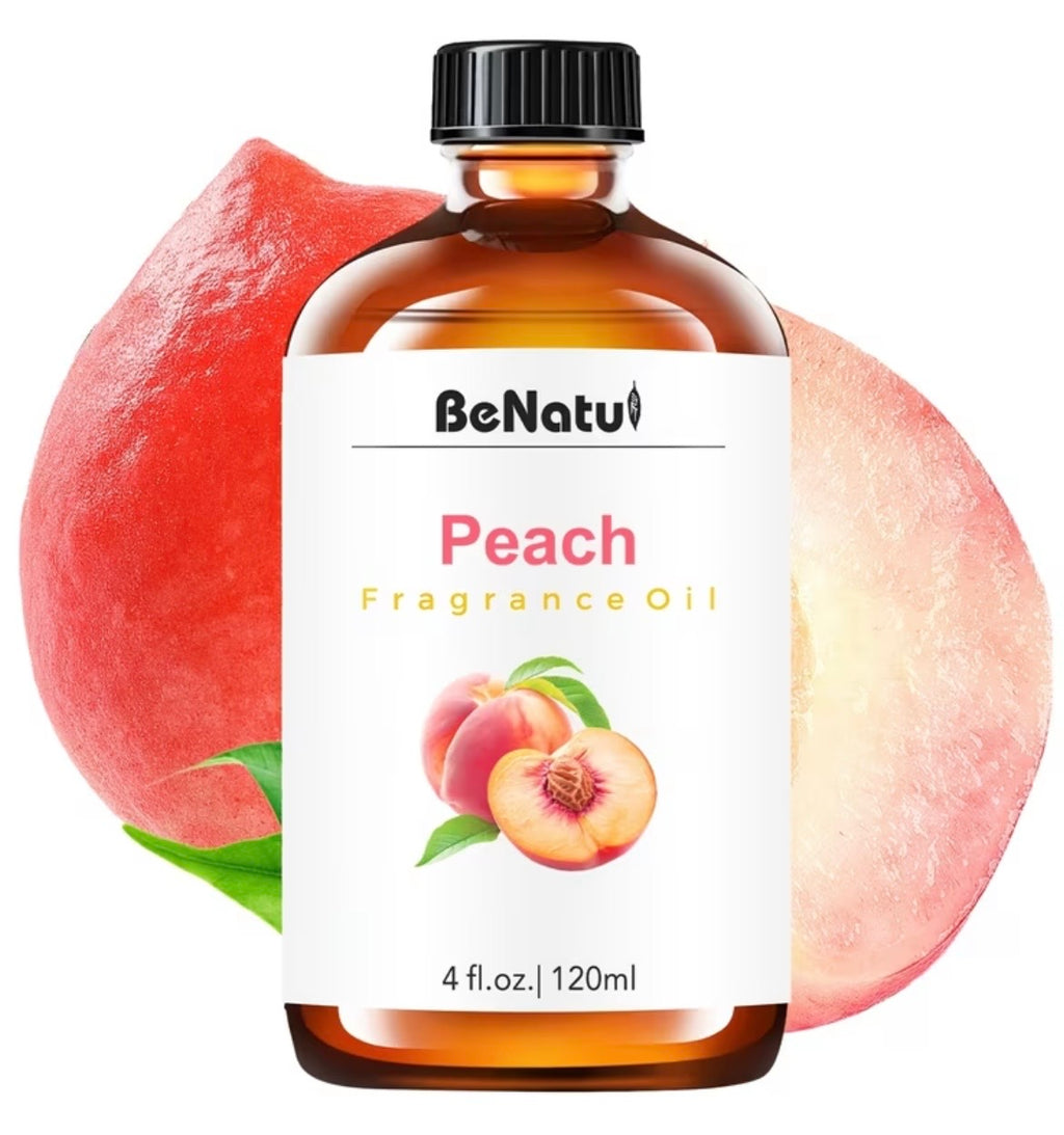 Peach Essential Oil - Pure Premium Grade for Diffusers (4oz/120ml) | Sweet Fruity Aromatherapy