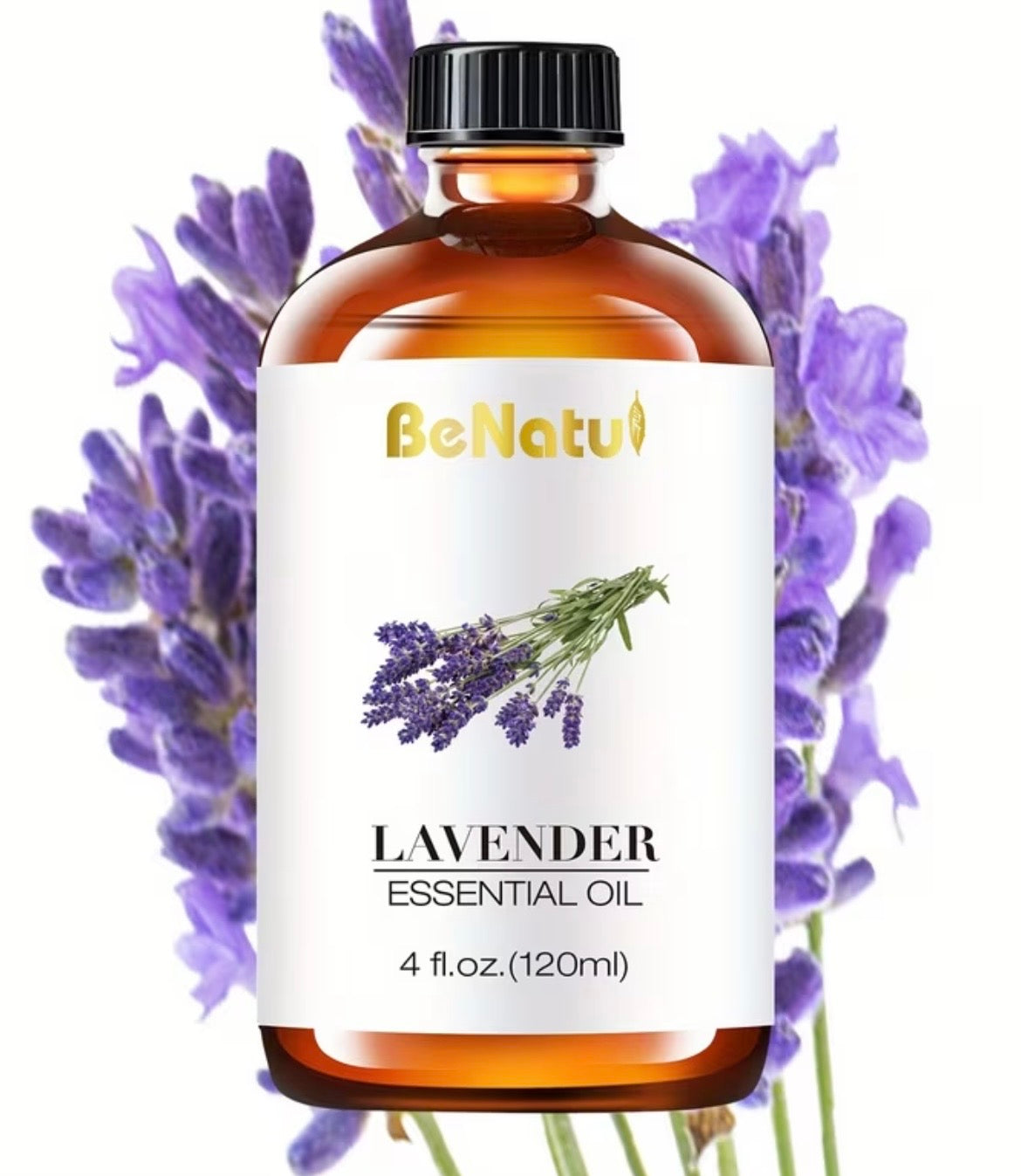 Lavender Essential Oil - Pure Premium Grade for Diffusers (4oz/120ml) | Calming & Relaxing Aromatherapy